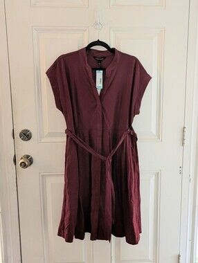 41 hawthorn paris knit poplin dress 41Hawthorn Chic Dresses